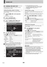 Preview for 190 page of Sanyo DSR-5709P Instruction Manual