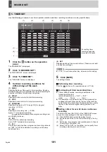 Preview for 192 page of Sanyo DSR-5709P Instruction Manual