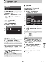 Preview for 203 page of Sanyo DSR-5709P Instruction Manual