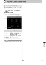 Preview for 205 page of Sanyo DSR-5709P Instruction Manual