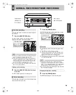 Preview for 15 page of Sanyo DSR-M800 Instruction Manual