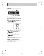 Предварительный просмотр 34 страницы Sanyo DSR-M800 Instruction Manual