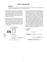 Предварительный просмотр 2 страницы Sanyo DSR-M804 Series Service Manual