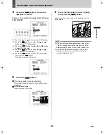 Предварительный просмотр 21 страницы Sanyo DSR-M810P Instruction Manual