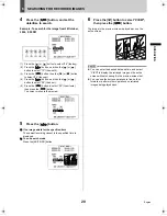 Preview for 21 page of Sanyo DSR-M810P Instruction Manual