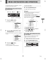 Предварительный просмотр 25 страницы Sanyo DSR-M810P Instruction Manual