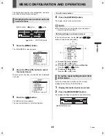 Preview for 25 page of Sanyo DSR-M810P Instruction Manual