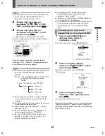Предварительный просмотр 239 страницы Sanyo DSR-M810P Instruction Manual