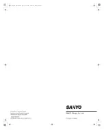 Preview for 73 page of Sanyo DSR-M814 Instruction Manual