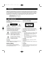 Предварительный просмотр 3 страницы Sanyo DTA-1800 Instruction Manual