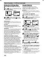 Предварительный просмотр 16 страницы Sanyo DVC-2500 Instruction Manual