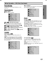 Предварительный просмотр 19 страницы Sanyo DVC-2500 Instruction Manual