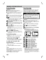 Предварительный просмотр 22 страницы Sanyo DVC-2600 Instruction Manual