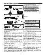 Preview for 3 page of Sanyo DVD-1500A Service Manual