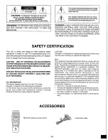 Предварительный просмотр 3 страницы Sanyo DVD-8000 Instruction Manual