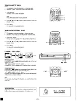 Предварительный просмотр 16 страницы Sanyo DVD-8000 Instruction Manual