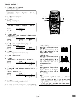 Preview for 29 page of Sanyo DVD-SL25 Instruction Manual