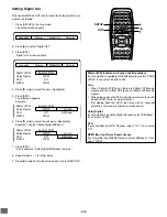 Preview for 30 page of Sanyo DVD-SL25 Instruction Manual