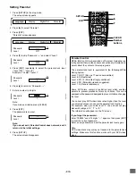 Preview for 31 page of Sanyo DVD-SL25 Instruction Manual