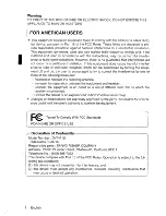 Предварительный просмотр 2 страницы Sanyo DVP-P1EX Instruction Manual