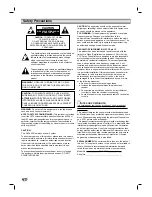 Preview for 2 page of Sanyo DVW-7000 Instruction Manual