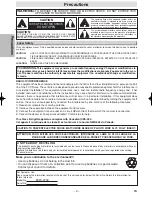 Preview for 2 page of Sanyo DVW-7200 Instruction Manual