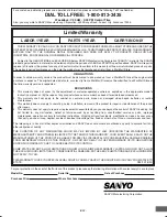 Preview for 43 page of Sanyo DWM-2600 Instruction Manual