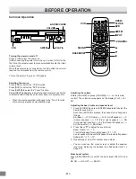 Предварительный просмотр 18 страницы Sanyo DWM-3000 Instruction Manual