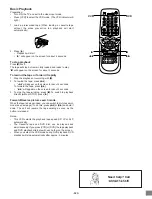 Предварительный просмотр 29 страницы Sanyo DWM-3000 Instruction Manual