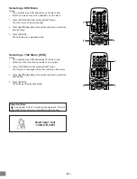 Предварительный просмотр 42 страницы Sanyo DWM-3000 Instruction Manual