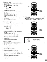 Предварительный просмотр 43 страницы Sanyo DWM-3000 Instruction Manual