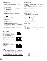 Предварительный просмотр 56 страницы Sanyo DWM-3000 Instruction Manual