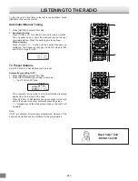 Предварительный просмотр 58 страницы Sanyo DWM-3000 Instruction Manual