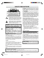 Предварительный просмотр 2 страницы Sanyo DWM-3500 Instruction Manual