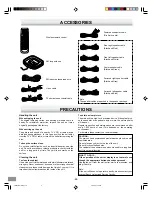 Предварительный просмотр 6 страницы Sanyo DWM-3500 Instruction Manual