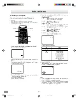 Предварительный просмотр 32 страницы Sanyo DWM-3500 Instruction Manual