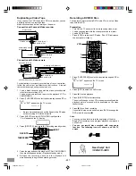 Предварительный просмотр 38 страницы Sanyo DWM-3500 Instruction Manual