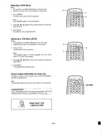 Предварительный просмотр 21 страницы Sanyo DWM-370 Instruction Manual