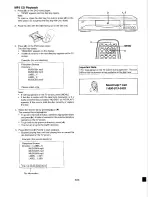 Предварительный просмотр 25 страницы Sanyo DWM-370 Instruction Manual