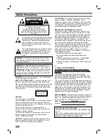 Предварительный просмотр 2 страницы Sanyo DWM-3900 Instruction Manual