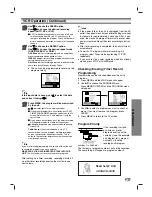 Предварительный просмотр 25 страницы Sanyo DWM-3900 Instruction Manual