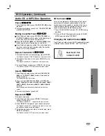 Предварительный просмотр 33 страницы Sanyo DWM-3900 Instruction Manual