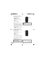 Предварительный просмотр 24 страницы Sanyo DWM-400 Instruction Manual