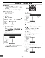 Preview for 30 page of Sanyo DWM-4500 Instruction Manual