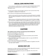 Preview for 4 page of Sanyo EC-503 - Rice Cooker And Vegetable Steamer Instruction Manual