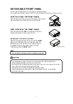 Preview for 5 page of Sanyo ECD-T1540 Operating Instructions Manual