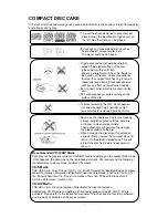 Preview for 6 page of Sanyo ECD-T1545 Operating Manual