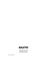 Предварительный просмотр 32 страницы Sanyo ECD-T1545 Operating Manual