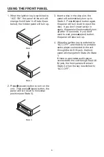 Preview for 6 page of Sanyo ECD-T1550 Owner'S Manual