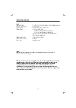 Preview for 38 page of Sanyo ECD-T1580DV Owner'S Manual